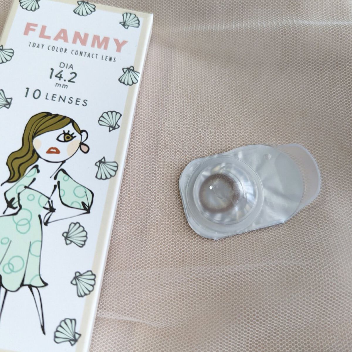 FLANMY 1day/FLANMY/ワンデー（１DAY）カラコンを使ったクチコミ（2枚目）