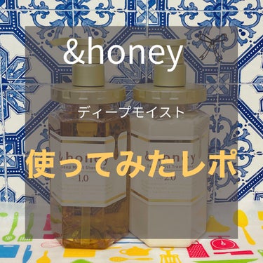 🐝&honey
🐝ディープモイスト シャンプー1.0／ヘアトリートメント2.0

髪の毛スペック
💇‍♀️毛量多い
💇‍♀️直毛
💇‍♀️ダメージ少なめ

引用で前まで使ってたシャンプー載せてるんですが