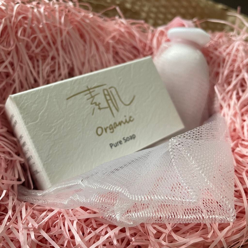 オーガニックピュアソープ/SUHADAcosmetics/洗顔石鹸を使ったクチコミ(1枚目)