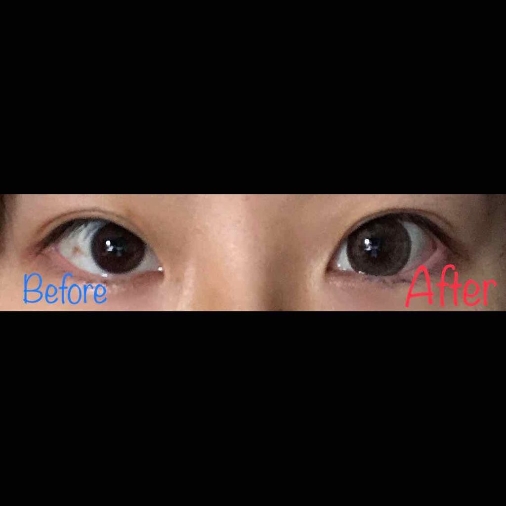 LARME MOISTURE UV(ラルムモイスチャーUV) セピアムーン/LARME/カラーコンタクトレンズを使ったクチコミ（2枚目）