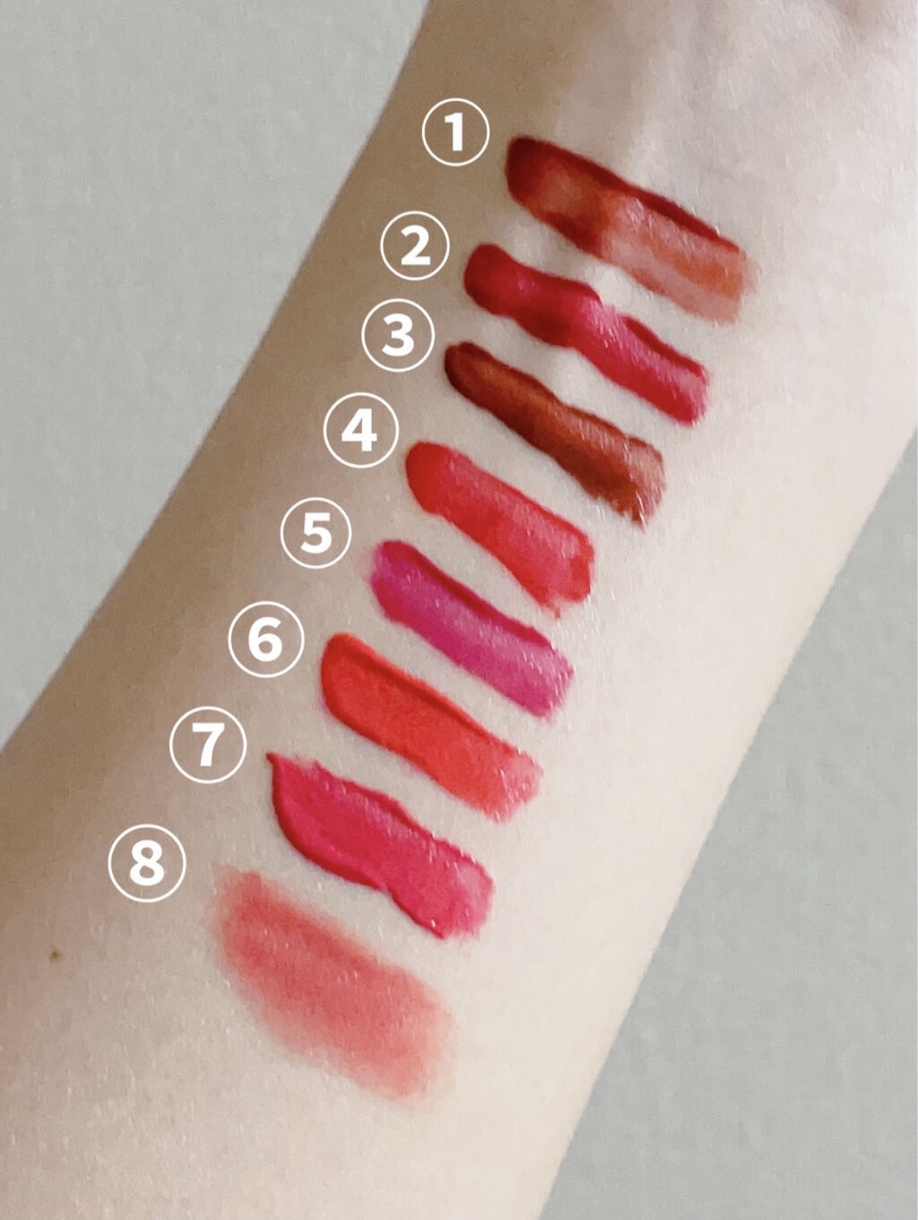 ムース キャンディー ティント/the SAEM/リップティントを使ったクチコミ（2枚目）