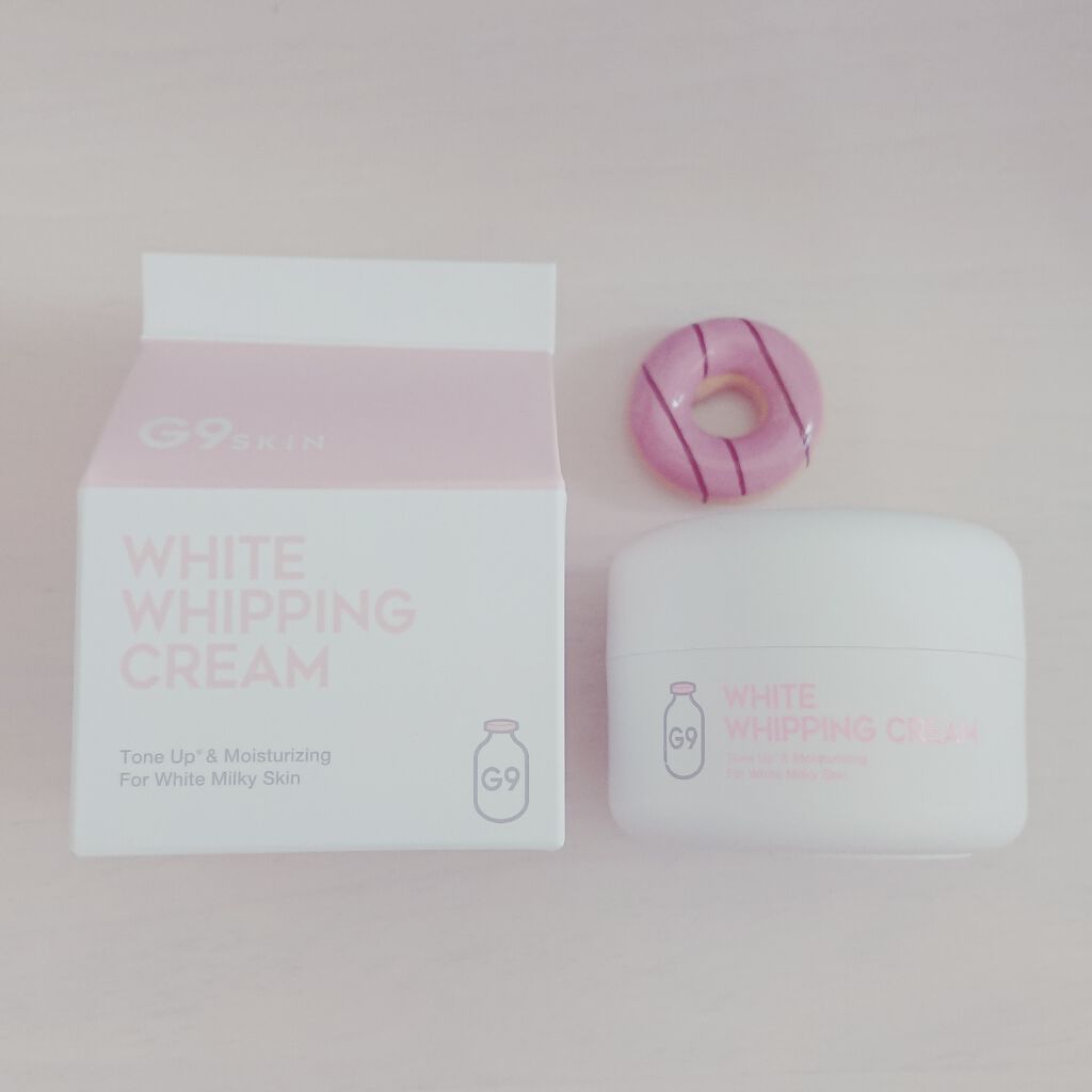 WHITE WHIPPING CREAM(ウユクリーム)/G9SKIN/化粧下地を使ったクチコミ(1枚目)