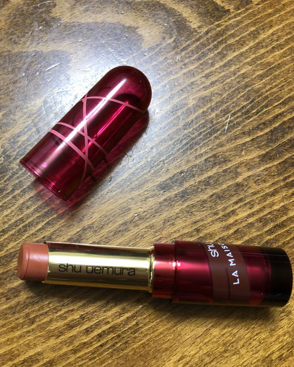 ルージュ アンリミテッド/shu uemura/口紅を使ったクチコミ(2枚目)