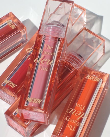 ザ ウォータリーデューティント/MERZY/リップティントを使ったクチコミ(5枚目)