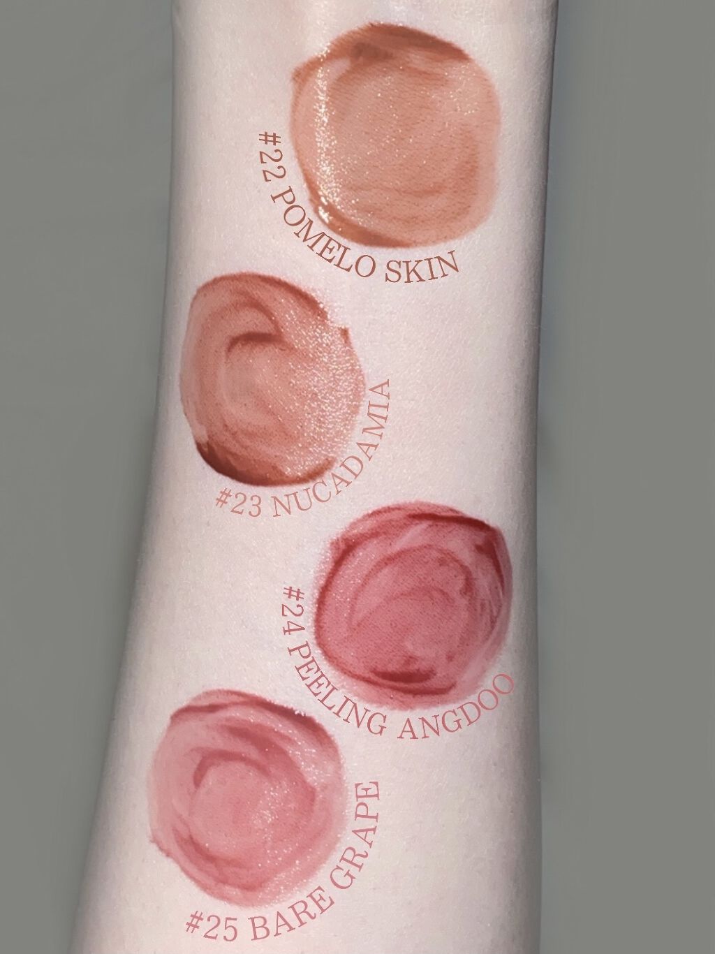 ジューシーラスティングティント/rom&nd/リップティントを使ったクチコミ（3枚目）