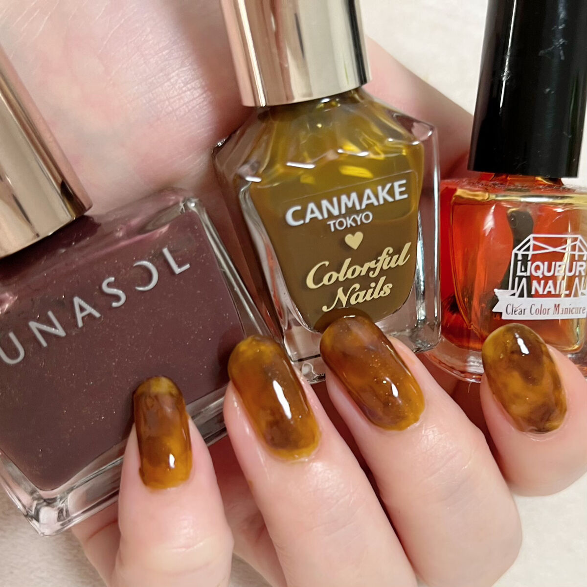 ルナソル ネイルポリッシュ EX09/LUNASOL/マニキュアを使ったクチコミ（1枚目）