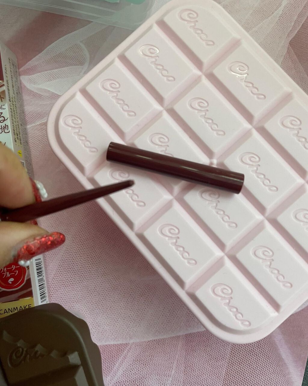 クリーミータッチライナー/キャンメイク/ジェルアイライナーを使ったクチコミ（2枚目）
