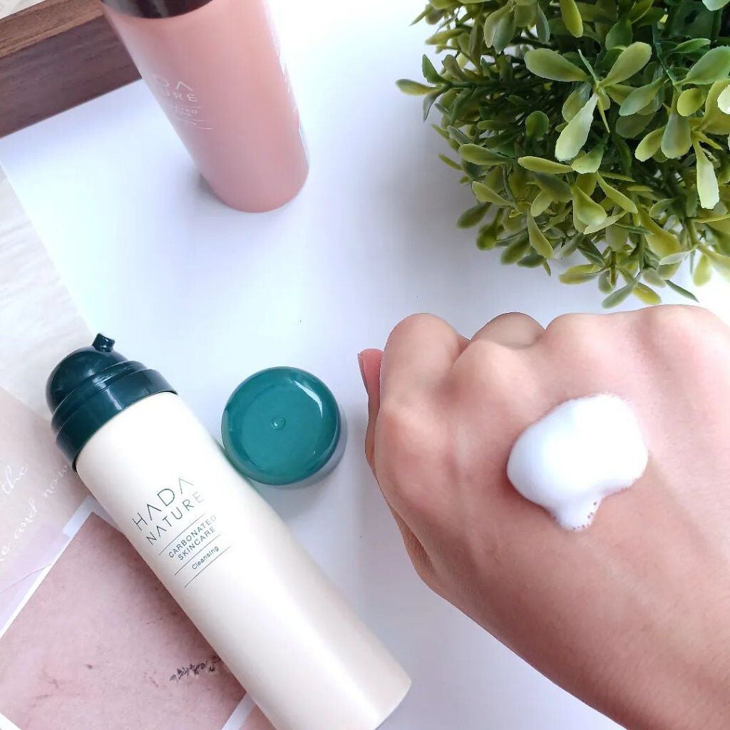 2児のママ!同じ趣味の方フォロバします★ on LIPS 「@hadanature_official様の炭酸クレンジングと..」(2枚目)