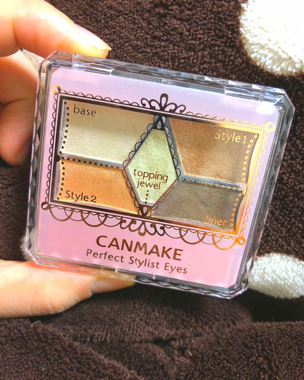 【旧品】パーフェクトスタイリストアイズ/キャンメイク/アイシャドウパレットを使ったクチコミ(1枚目)