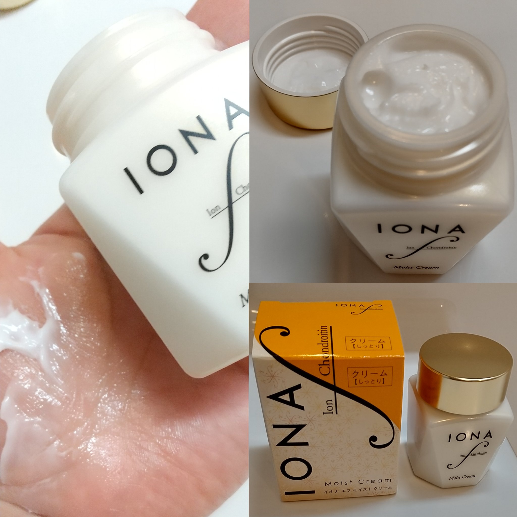 モイスト クリーム/イオナ エフ/フェイスクリームを使ったクチコミ（1枚目）