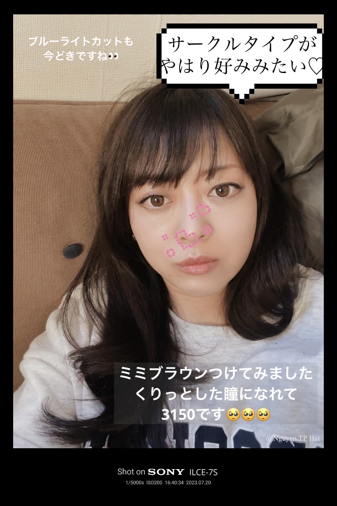 candymagic 1month/candy magic/１ヶ月（１MONTH）カラコンを使ったクチコミ（3枚目）