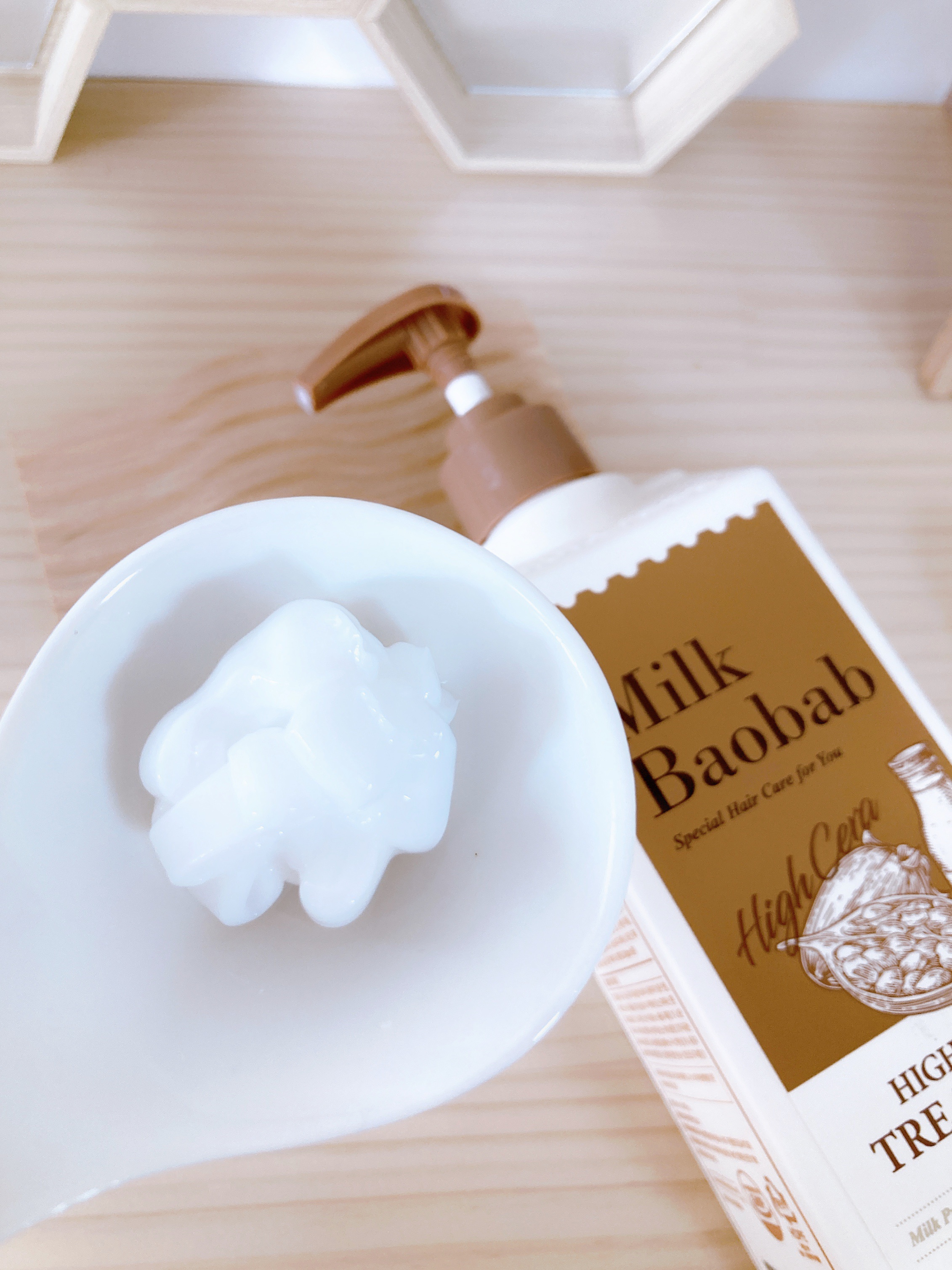 ハイセラ シャンプー / トリートメント ペアー＆フリージア シャンプー/ミルクバオバブ/シャンプー・コンディショナーを使ったクチコミ（3枚目）