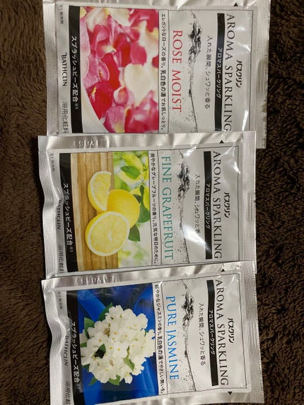 カラダプラス アロマスパークリング アロマバス/バスクリン/その他キットセットを使ったクチコミ(6枚目)