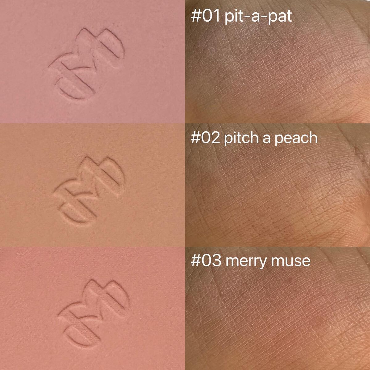 フラッターブラッシャー/mude/パウダーチークを使ったクチコミ(3枚目)