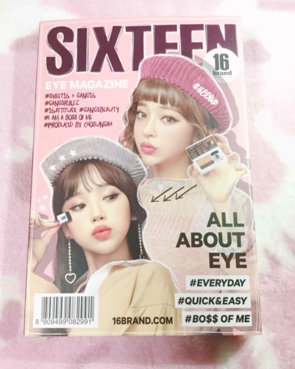 16 EYE MAGAZINE/16BRAND/アイシャドウパレットを使ったクチコミ(1枚目)