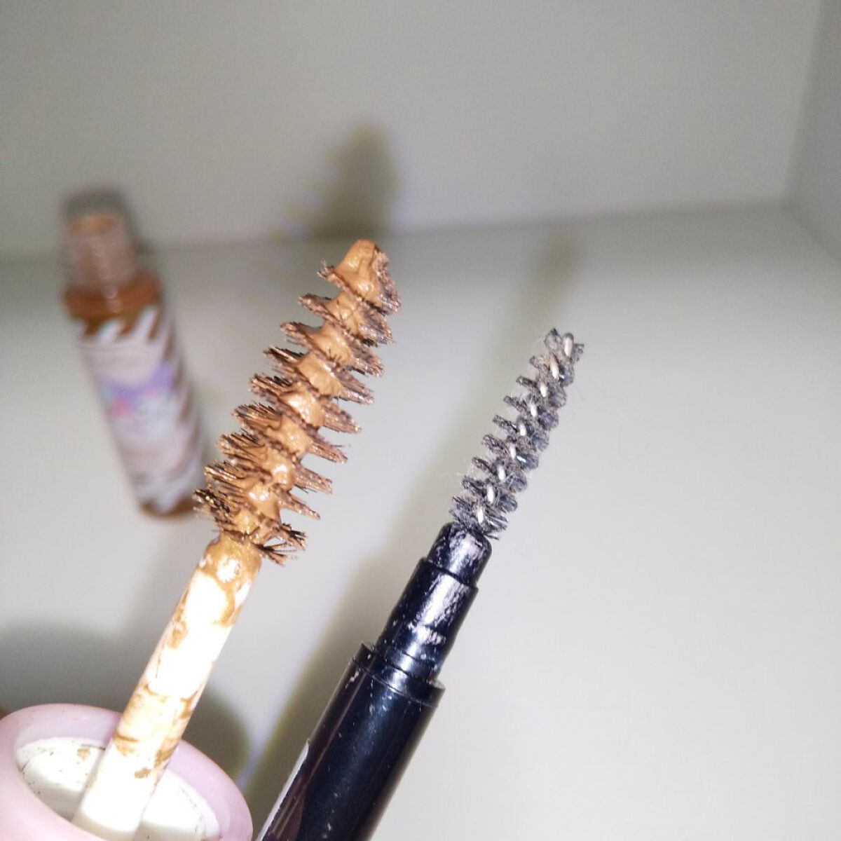 MMアイブロウマスカラ/セリア/眉マスカラを使ったクチコミ（2枚目）