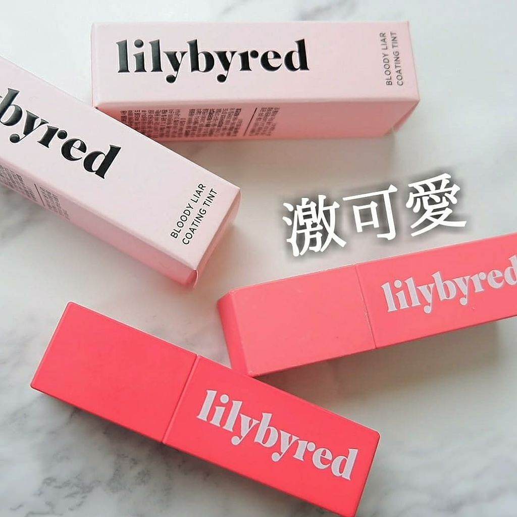 ブラッディライアー コーティングティント/lilybyred/リップティントを使ったクチコミ（1枚目）