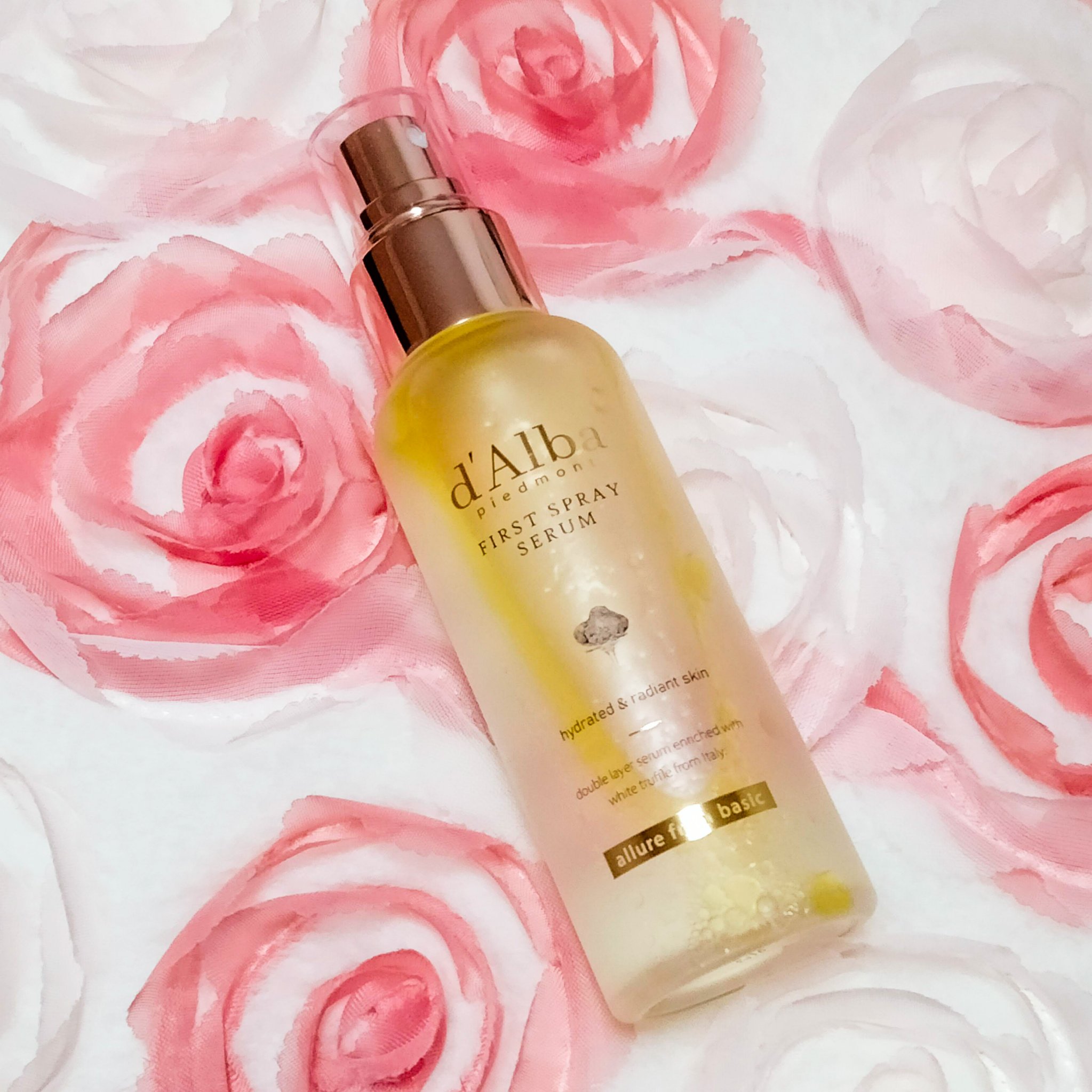 ダルバ ホワイトトリュフファーストスプレーセラム/ダルバ/ミスト状化粧水を使ったクチコミ（2枚目）