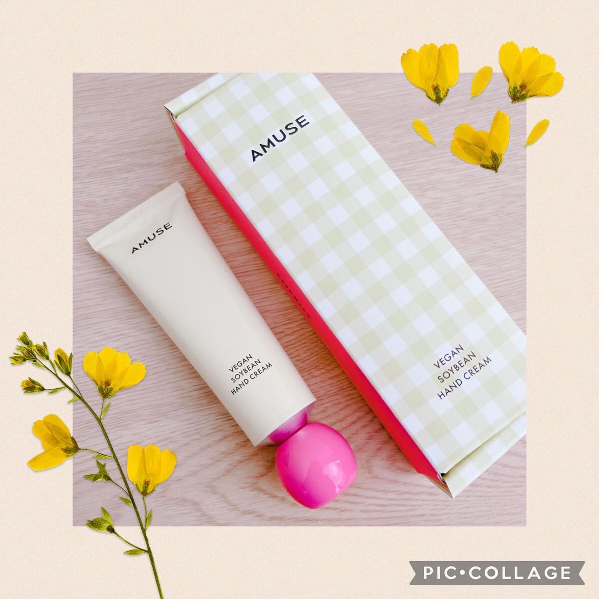 まめハンドクリーム エナジー/AMUSE/ハンドクリームを使ったクチコミ（1枚目）