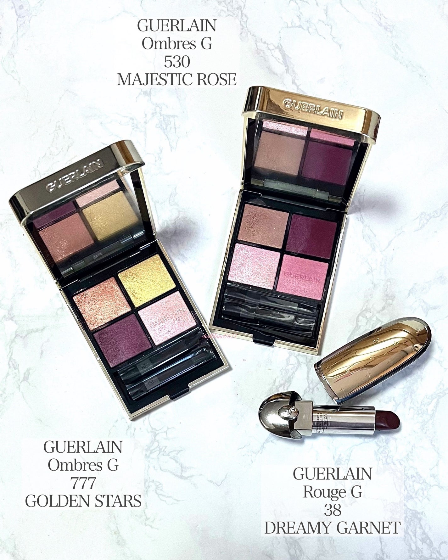 オンブル ジェ/GUERLAIN/アイシャドウパレットを使ったクチコミ(3枚目)