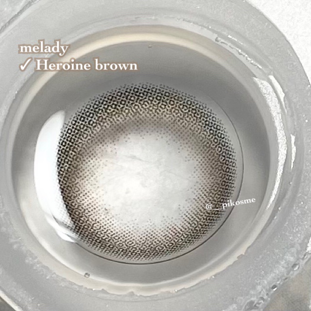 melady 1day ヒロインブラウン/melady/ワンデー（１DAY）カラコンを使ったクチコミ（3枚目）