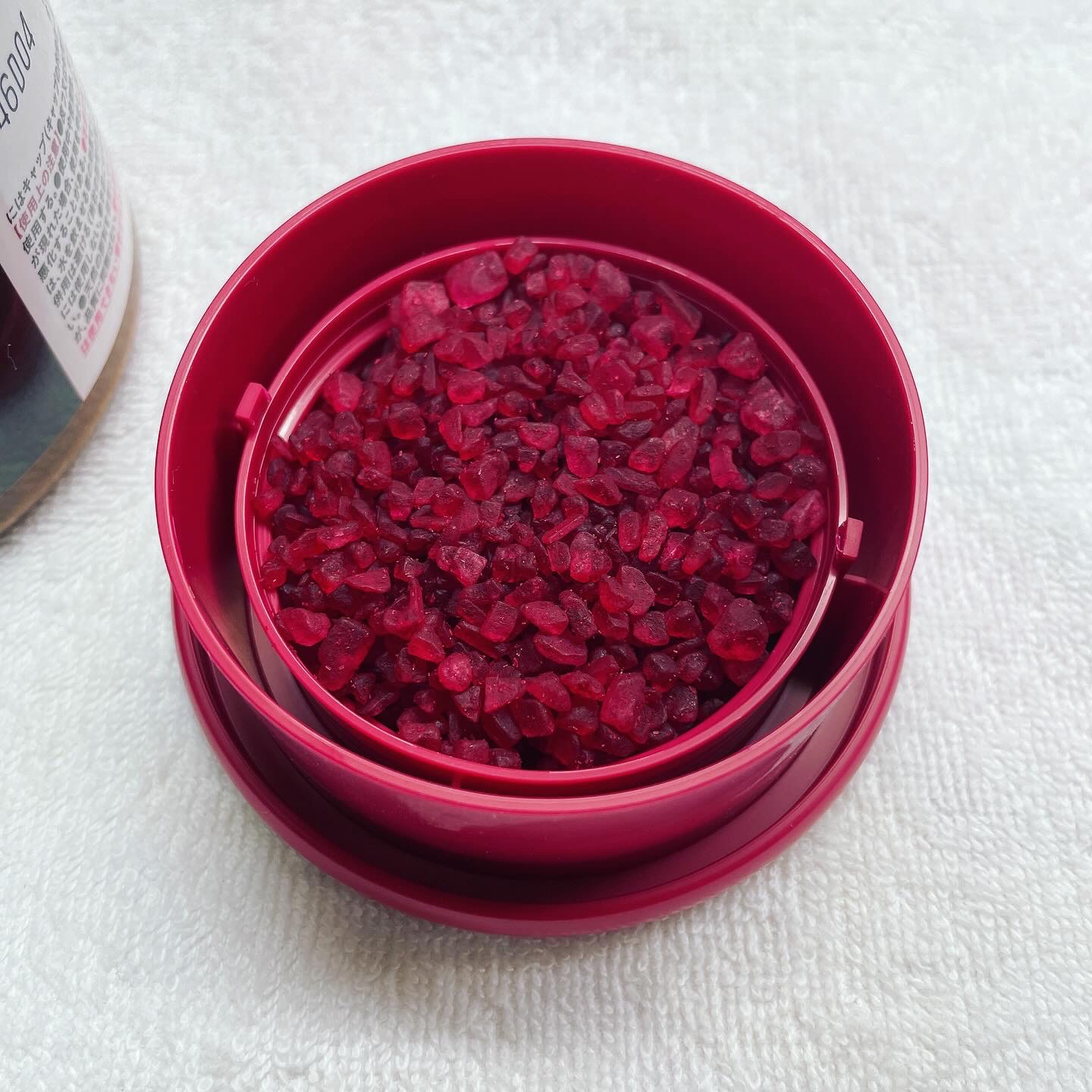 Ayur Time（アーユルタイム） フランキンセンス＆サンダルウッドの香り 720g/アーユルタイム/無機塩系入浴剤を使ったクチコミ（3枚目）