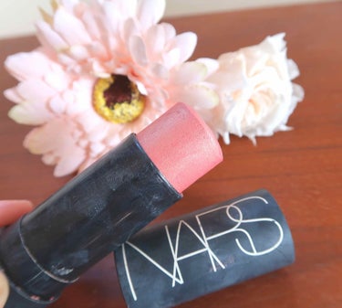 NARS ザ マルティプルのクチコミ「NARSの人気色
#オーガズム 🌟

私この系統の色味好きだわ…

チークの仕込みとしてリキッ.....」（1枚目）