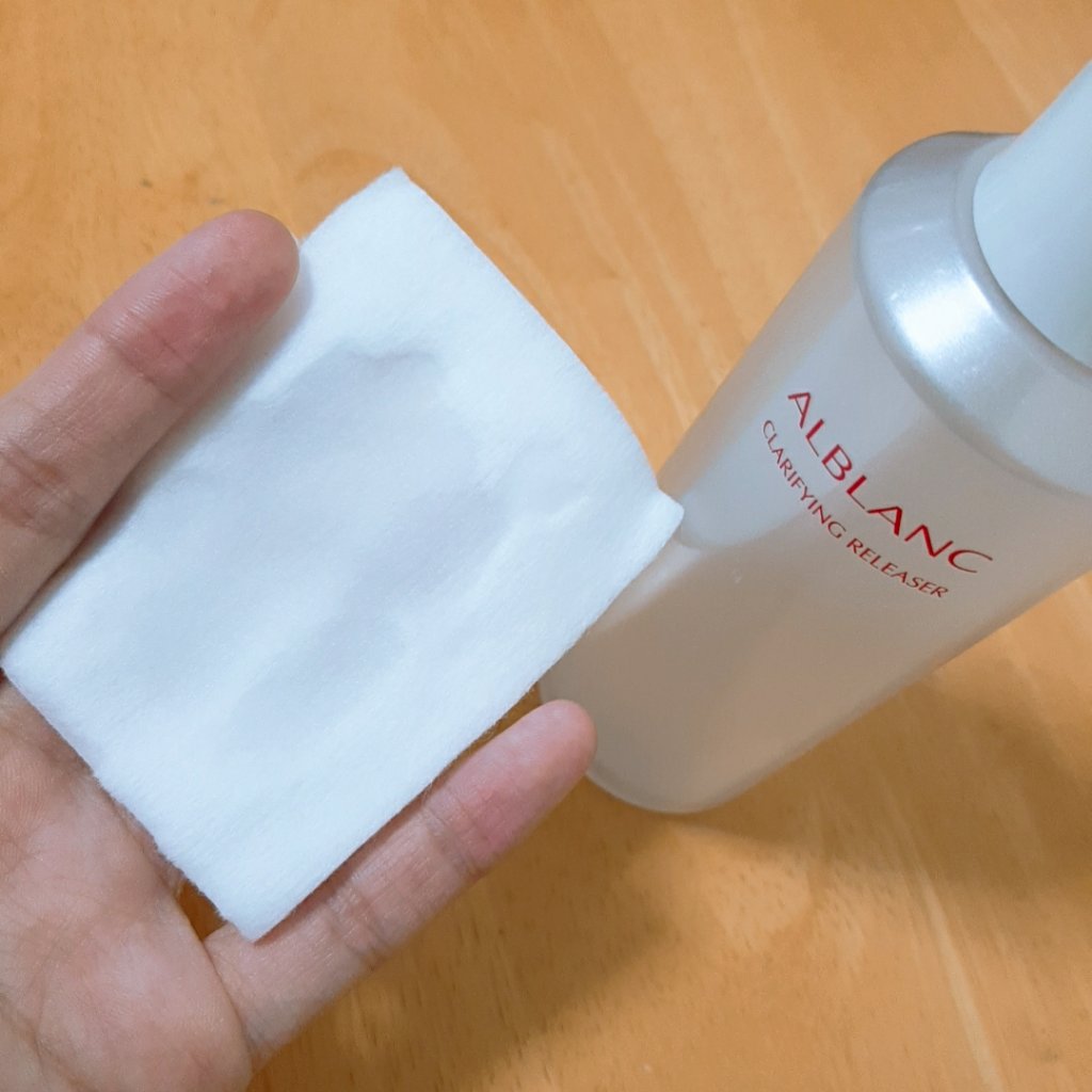 クラリファイイング リリーサー/ALBLANC/クレンジングウォーターを使ったクチコミ（2枚目）