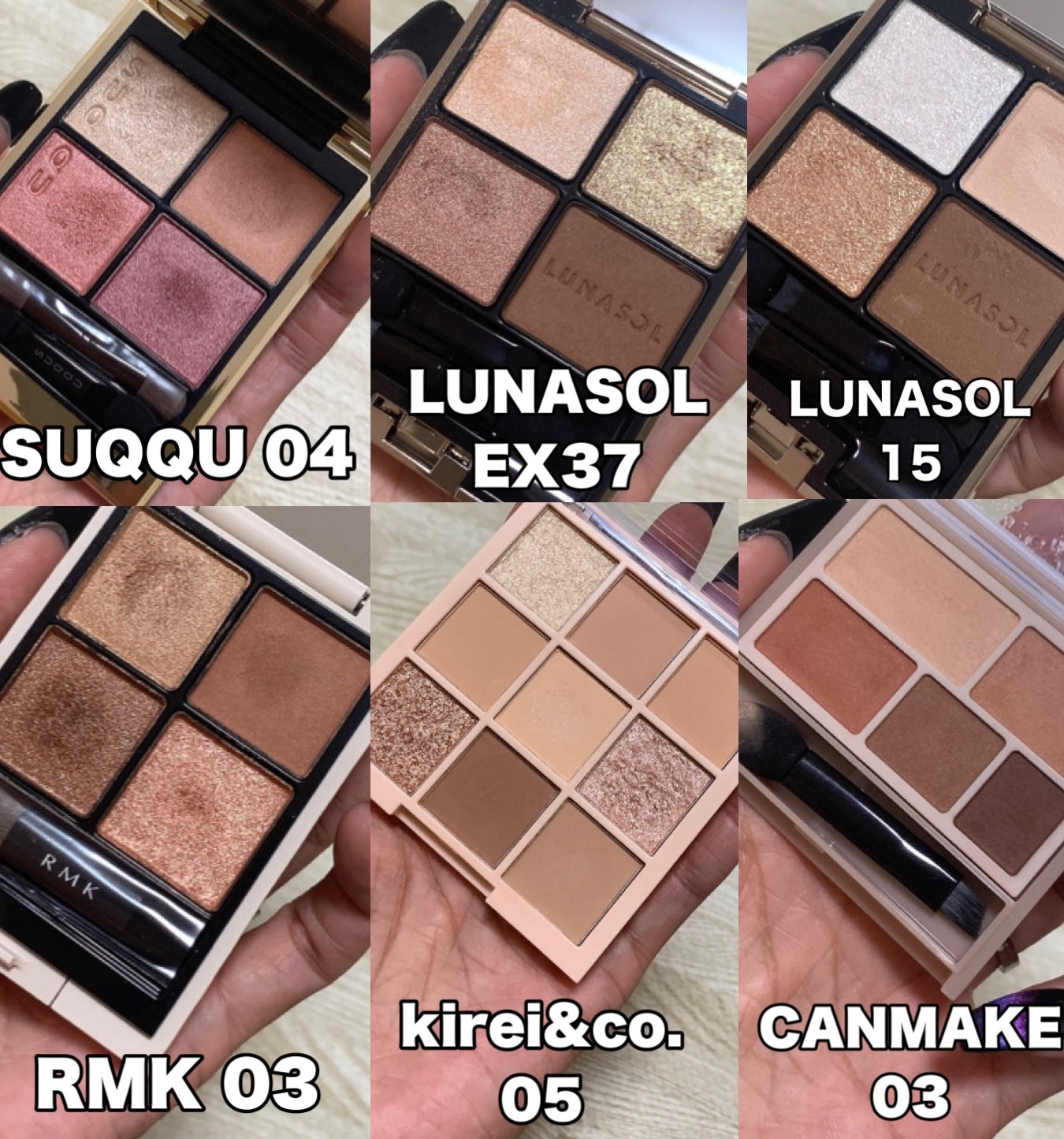 パーフェクトマルチアイズ/キャンメイク/アイシャドウパレットを使ったクチコミ(5枚目)