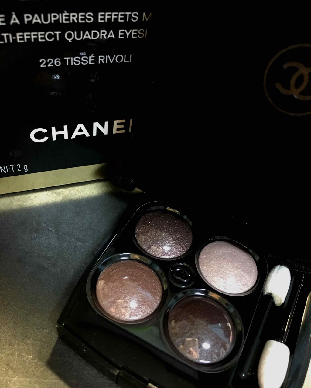 レ キャトル オンブル/CHANEL/アイシャドウパレットを使ったクチコミ(1枚目)