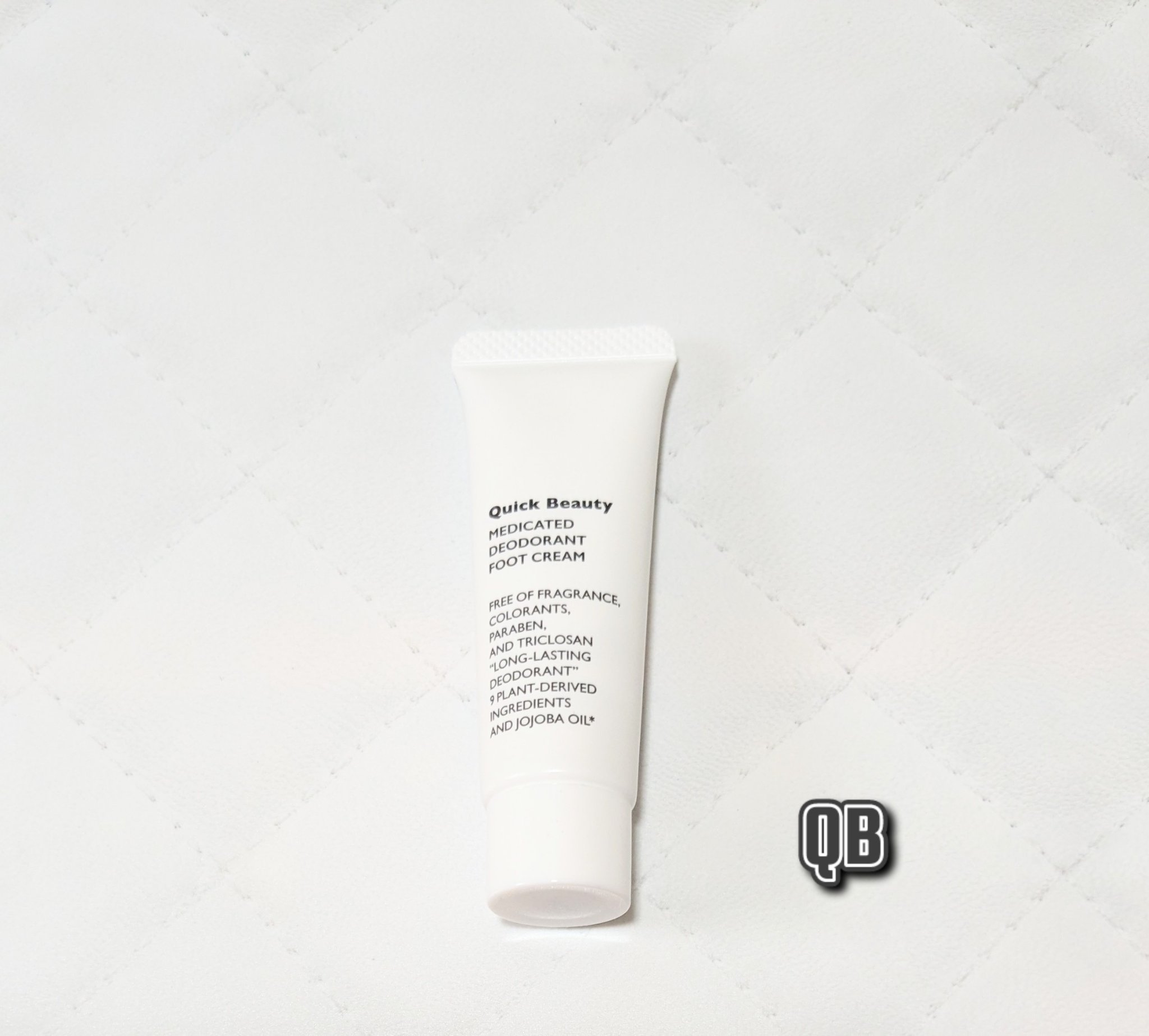 QB 薬用デオドラントフットクリーム 40C/クイックビューティー/デオドラント・制汗剤を使ったクチコミ（1枚目）