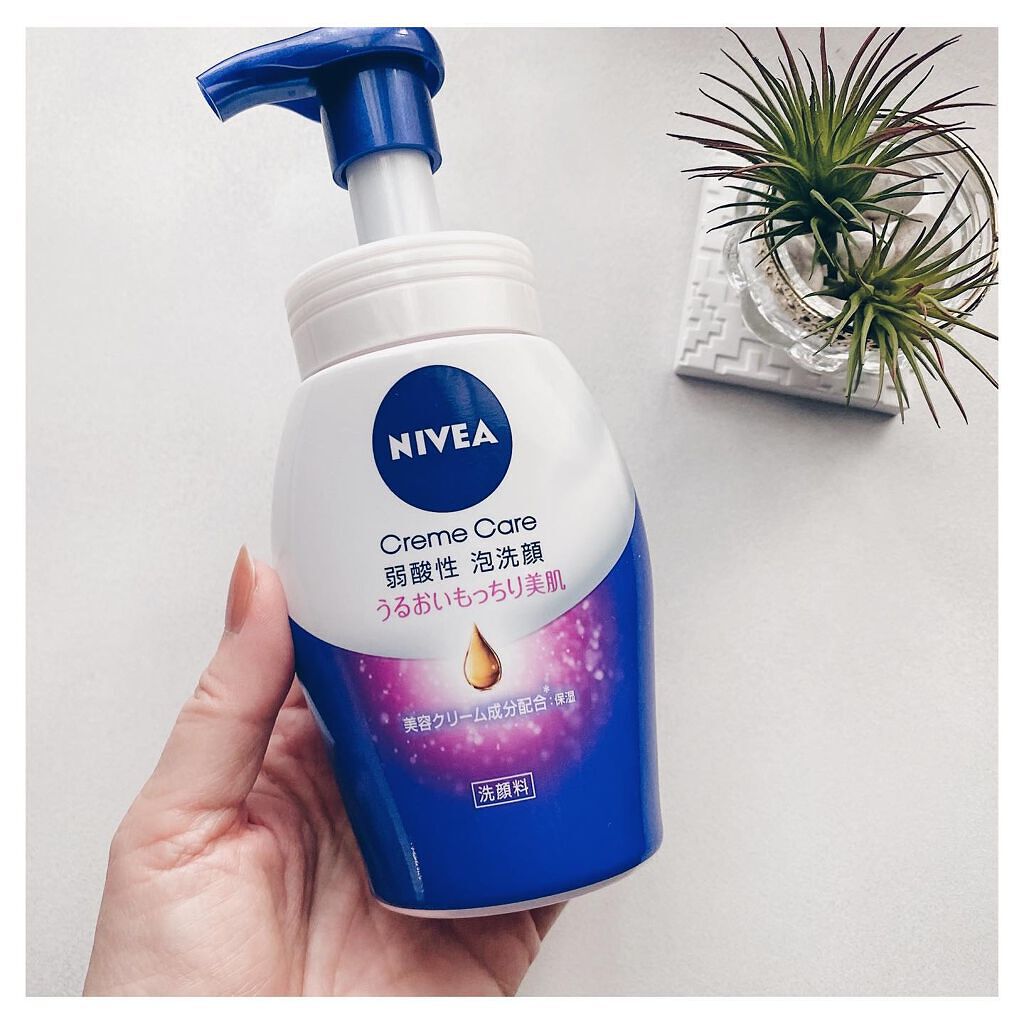ニベア クリアビューティー弱酸性泡洗顔 もっちり美肌/ニベア/泡洗顔を使ったクチコミ（2枚目）