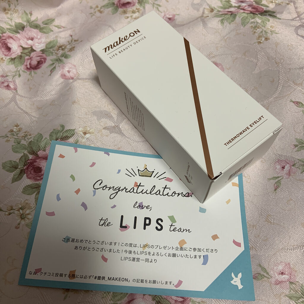サーモウェイブアイリフト/Makeon/美顔器・マッサージを使ったクチコミ（1枚目）