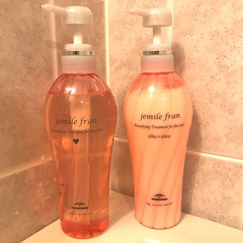 トリートメント シルキーシャイニー さらツヤタイプ/ジェミールフラン/洗い流すヘアトリートメントを使ったクチコミ(1枚目)