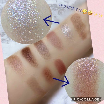 TERRAZZO Shadow palette/HOLIKA HOLIKA/アイシャドウパレットを使ったクチコミ(3枚目)
