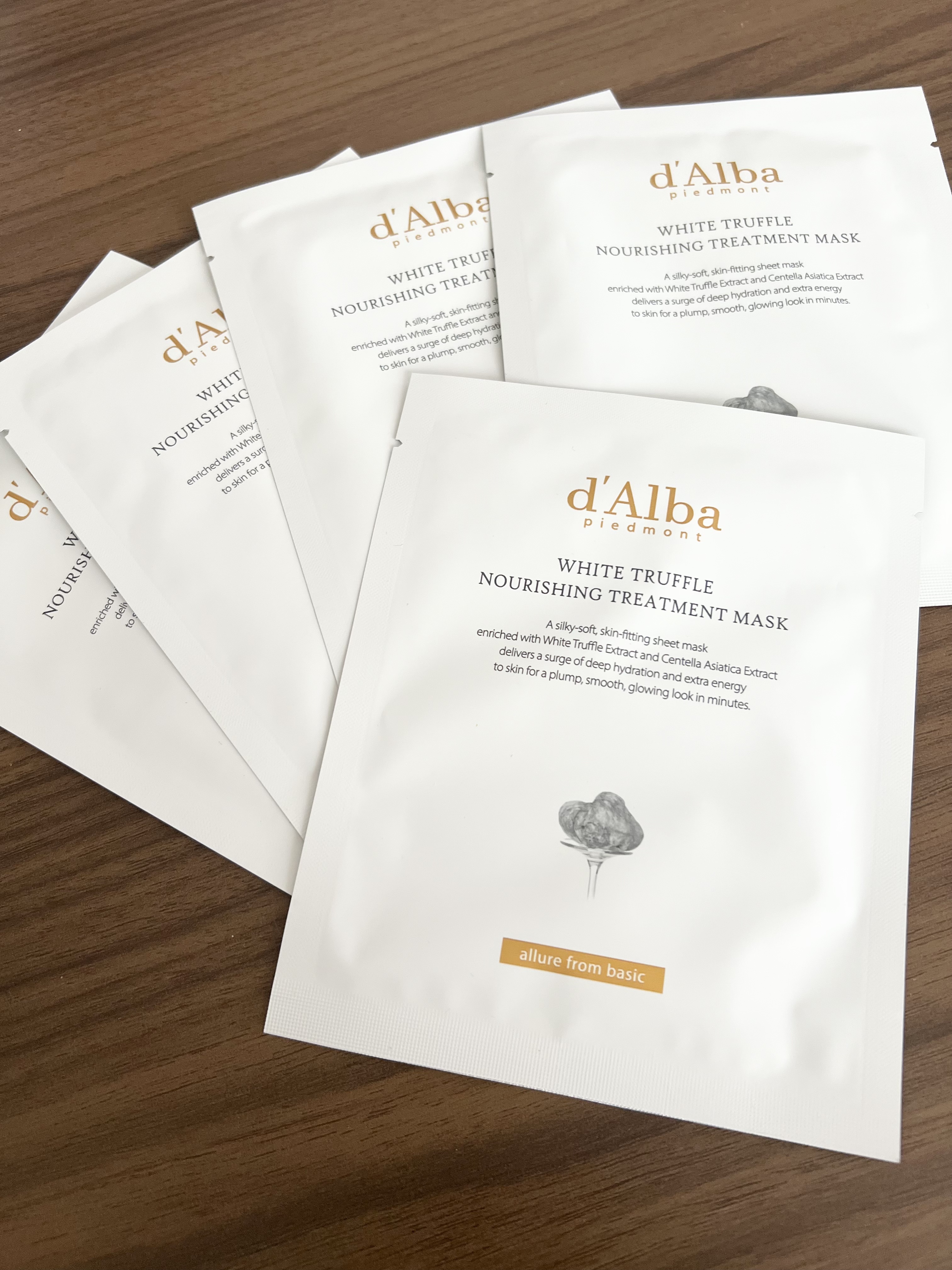 ホワイトトリュフナリシングトリートメントマスク/ダルバ/シートマスク・パックを使ったクチコミ（1枚目）