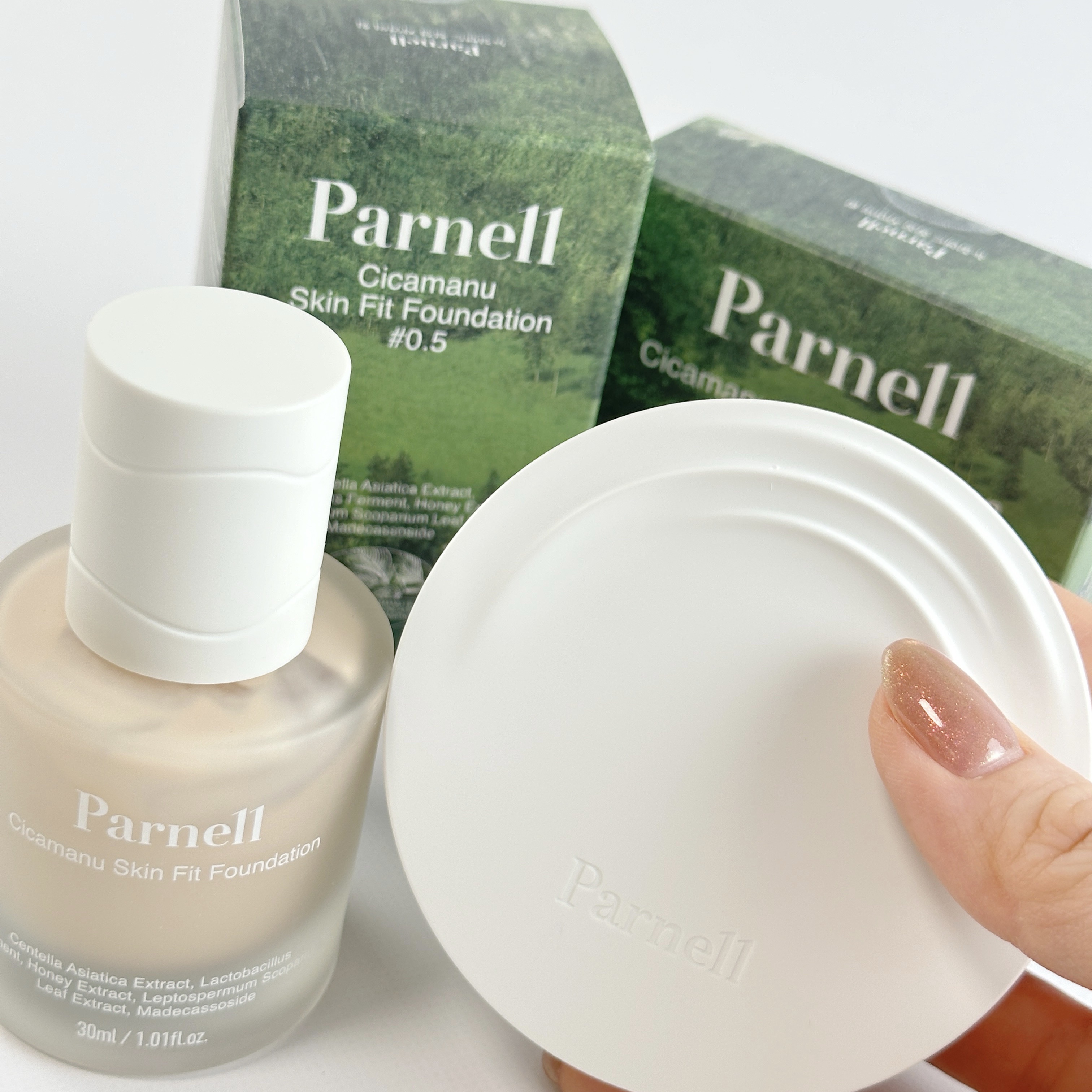 シカマヌ　セラム　クッションファンデ/parnell/クッションファンデーションを使ったクチコミ（1枚目）