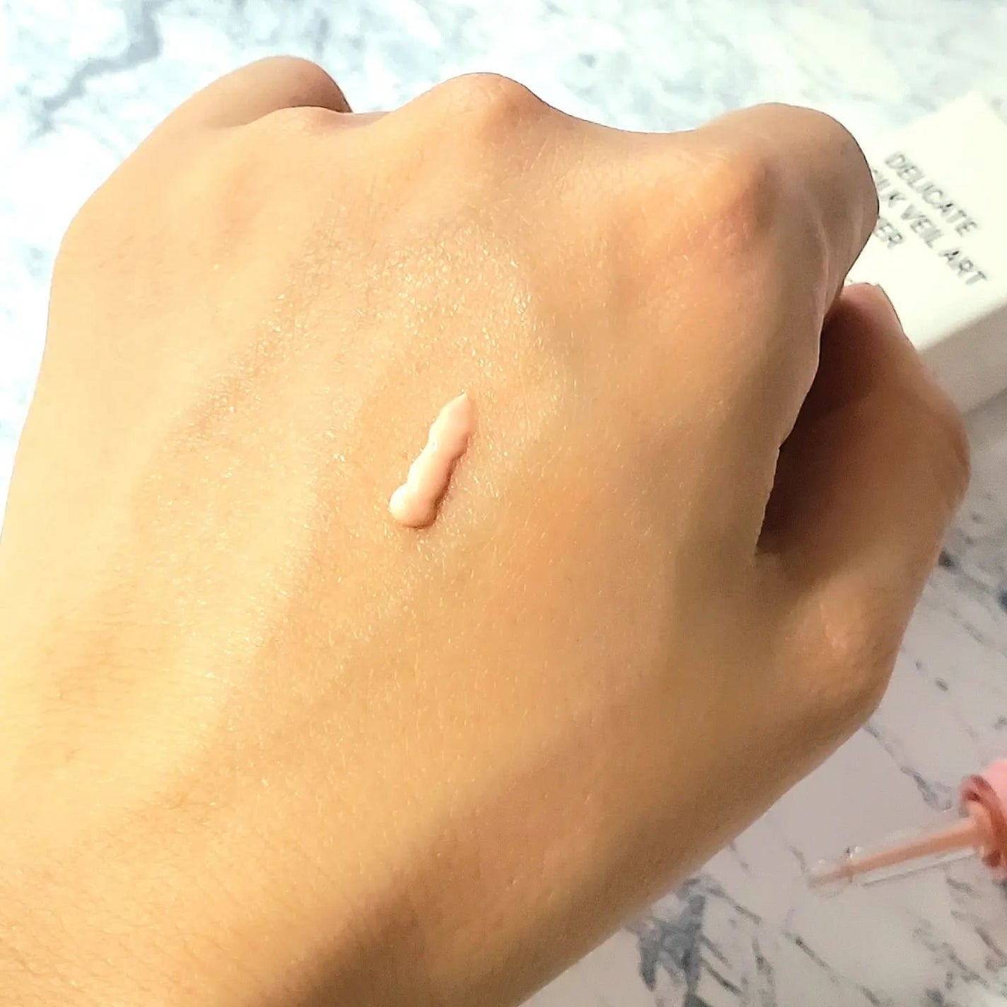 デリケートシルクベールアートプライマー/TFIT/化粧下地を使ったクチコミ(5枚目)