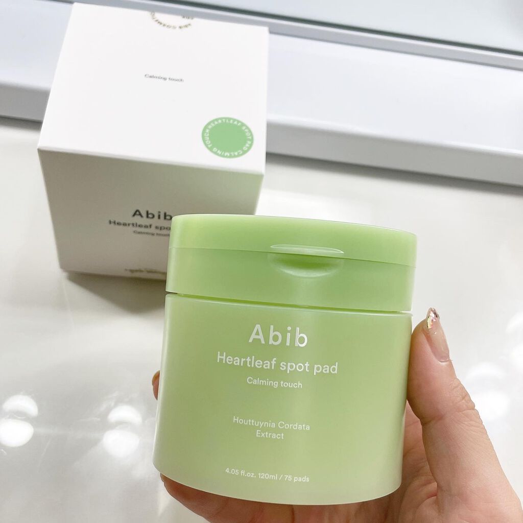 ドクダミカーミングタッチスポットパッド/Abib /トナーパッドを使ったクチコミ（2枚目）