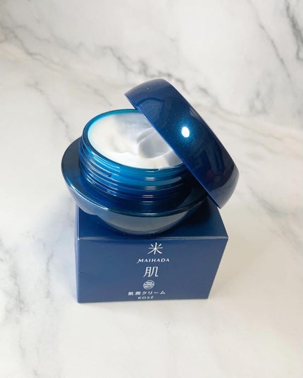 肌潤クリーム/米肌/フェイスクリームを使ったクチコミ(3枚目)