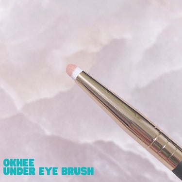 okhee Under Eye Brush(NUN08)/SOOA DOR/メイクブラシを使ったクチコミ（3枚目）