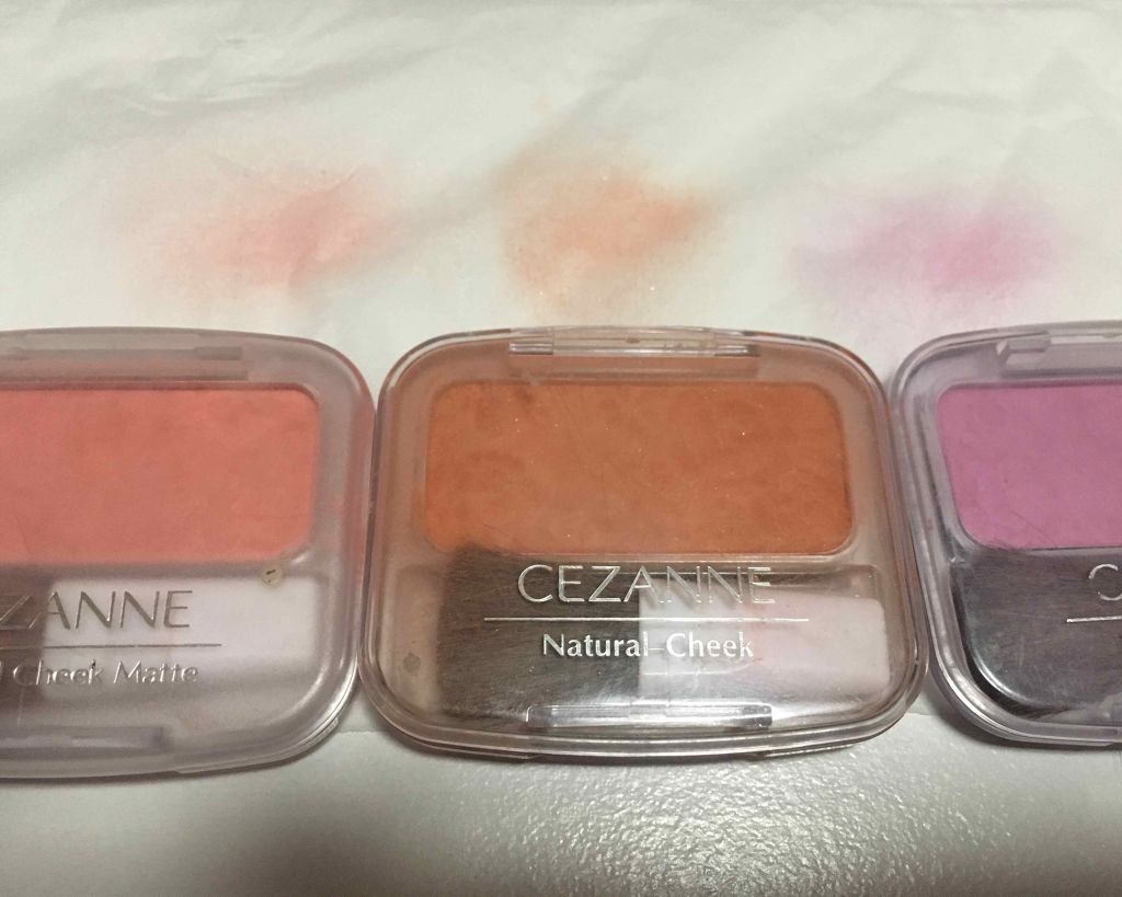 ナチュラル チークN/CEZANNE/パウダーチークを使ったクチコミ(2枚目)