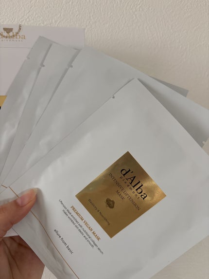 インテンシブリフテンションマスク/ダルバ/シートマスク・パックを使ったクチコミ(1枚目)