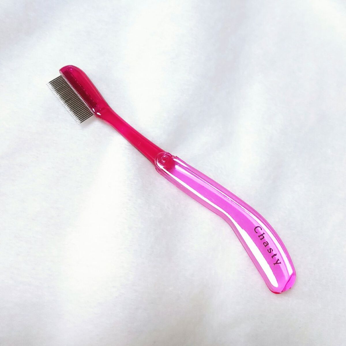 マスカラコーム メタルN（ナチュラル）/チャスティ/その他化粧小物を使ったクチコミ（1枚目）