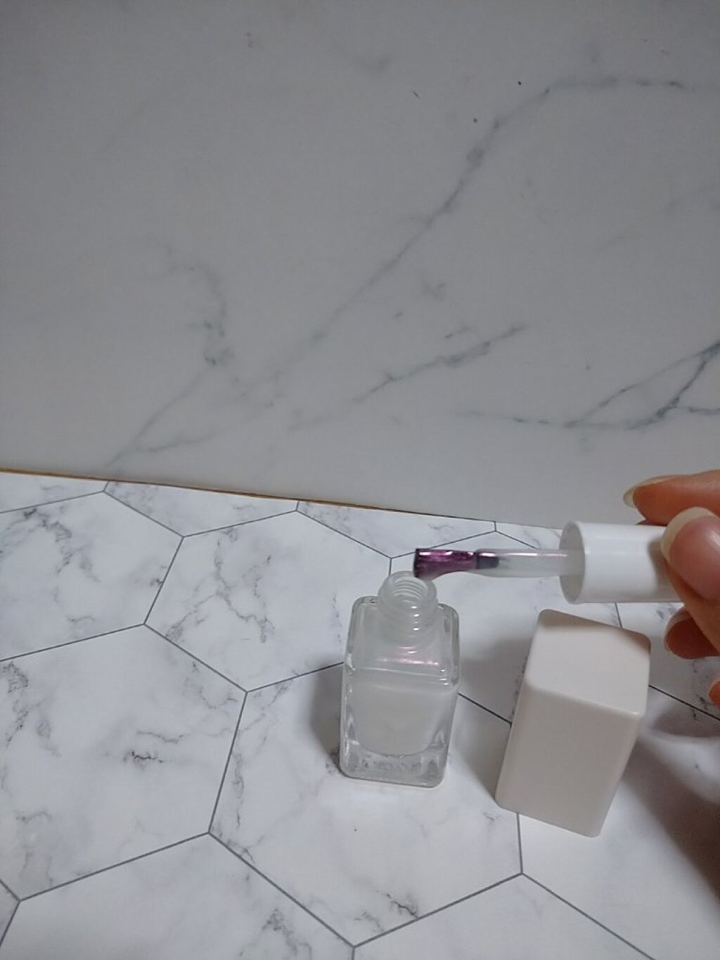 フラッフィーネイル/elm&wapiti/マニキュアを使ったクチコミ（2枚目）