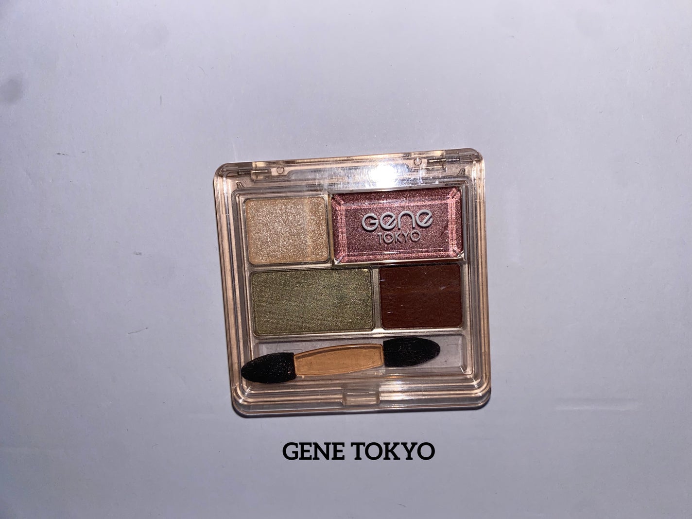 リラクシーアイシャドウ/GENE TOKYO/アイシャドウパレットを使ったクチコミ(1枚目)