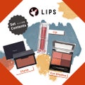 LIPS ストロングオータム【渡辺樹里さん厳選】コスメセット