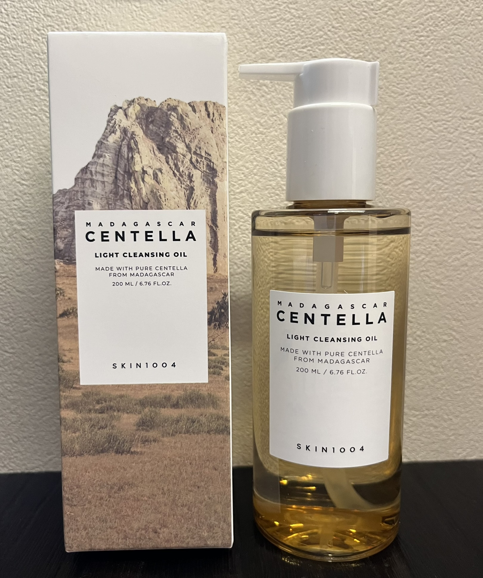 センテラ ライトクレンジングオイル/SKIN1004/オイルクレンジングを使ったクチコミ（1枚目）