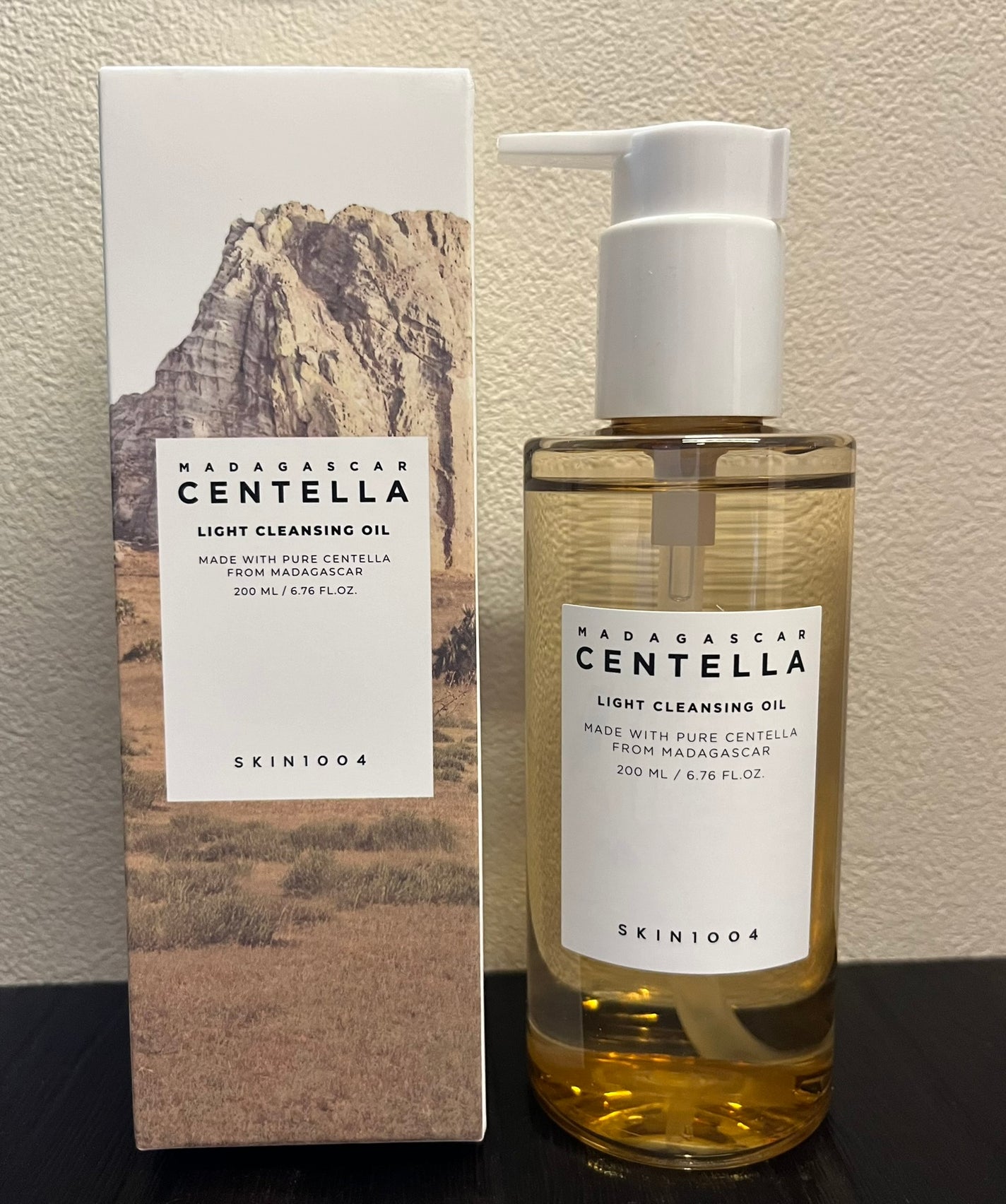 センテラ ライトクレンジングオイル/SKIN1004/オイルクレンジングを使ったクチコミ(1枚目)