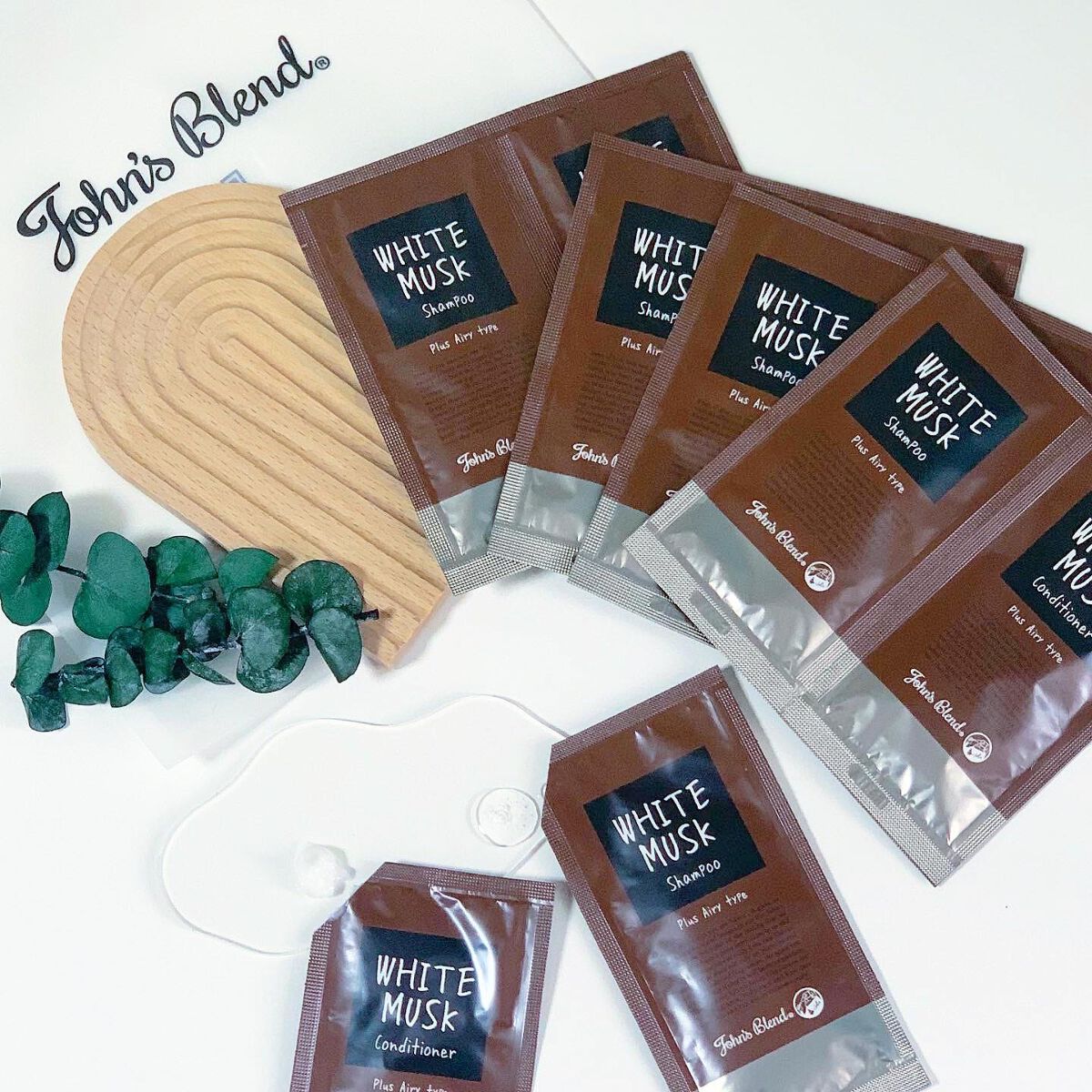 ホワイトムスク シャンプー/コンディショナー/John's Blend/市販シャンプーを使ったクチコミ(1枚目)
